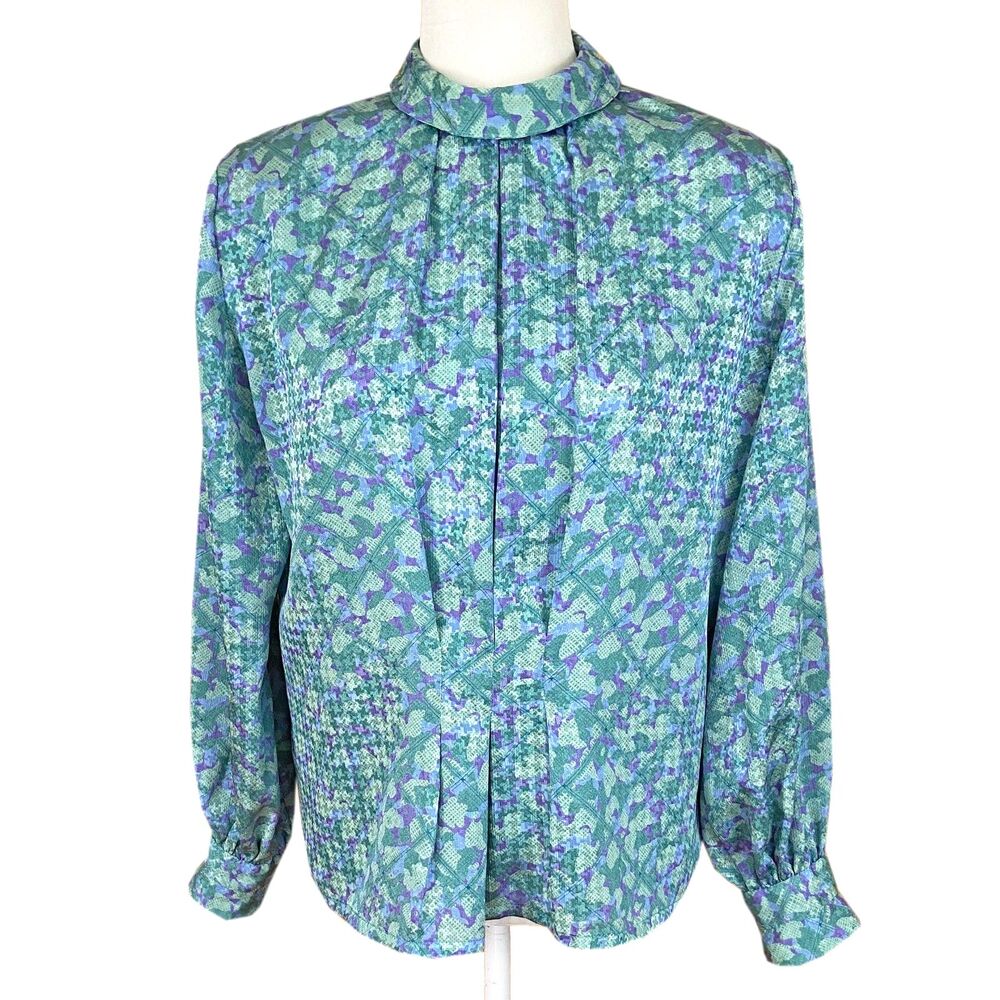Vintage Country Sophisticates by Pendleton Blouse Size MP (READ) Long Sleeves